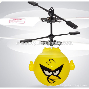 Popular 2-CH mini helicopter flying birds in 2 color children